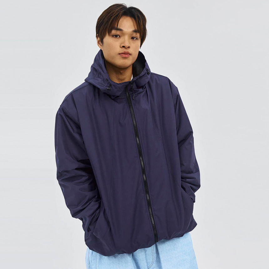 비에스래빗 2324 BSRABBIT MTN HOODED JACKET NAVY 스노우 보드복 자켓