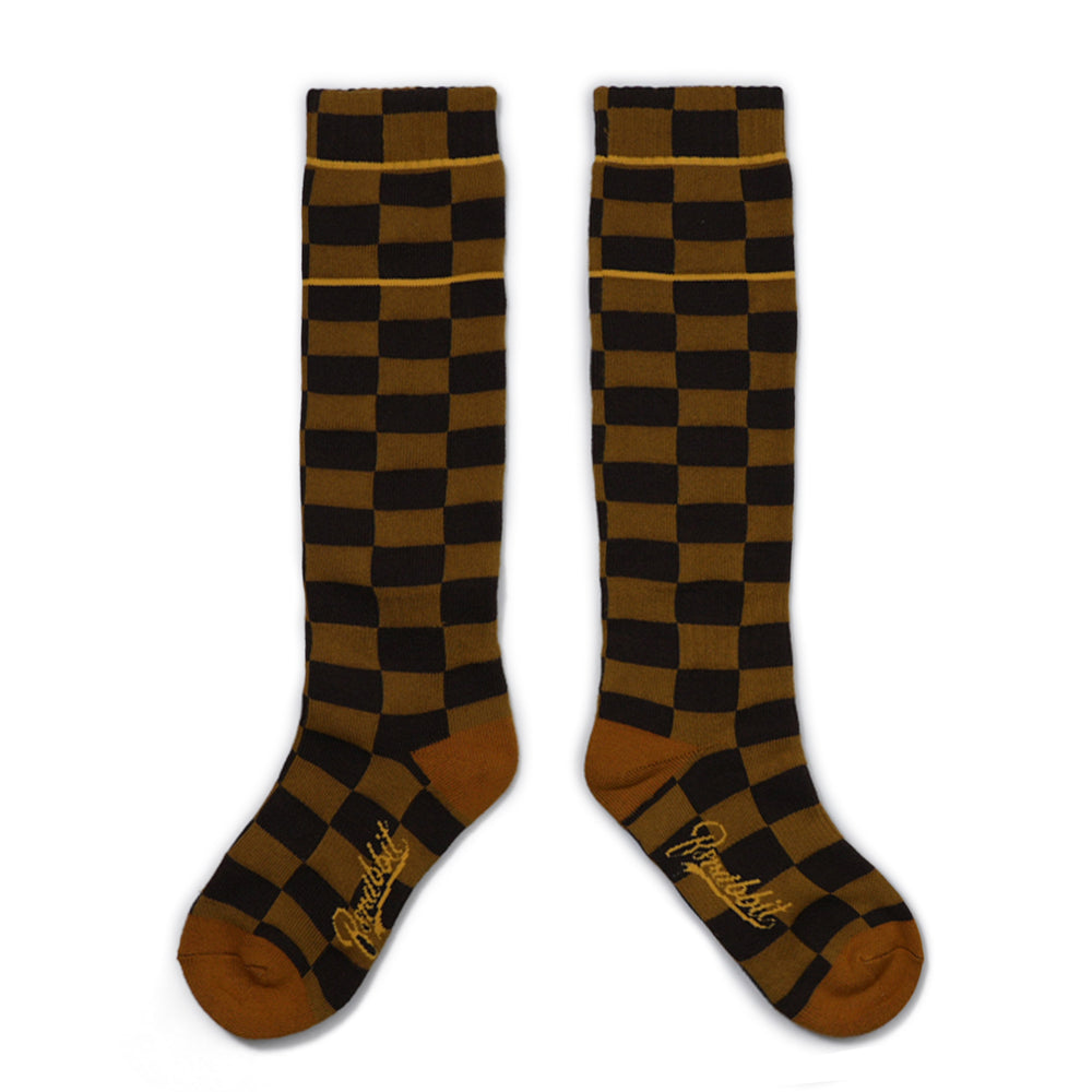 비에스래빗 2324 BSRABBIT SP SUNDAY RB SNOWBOARD SOCKS BLACK / MUSTARD 스노우보드양말