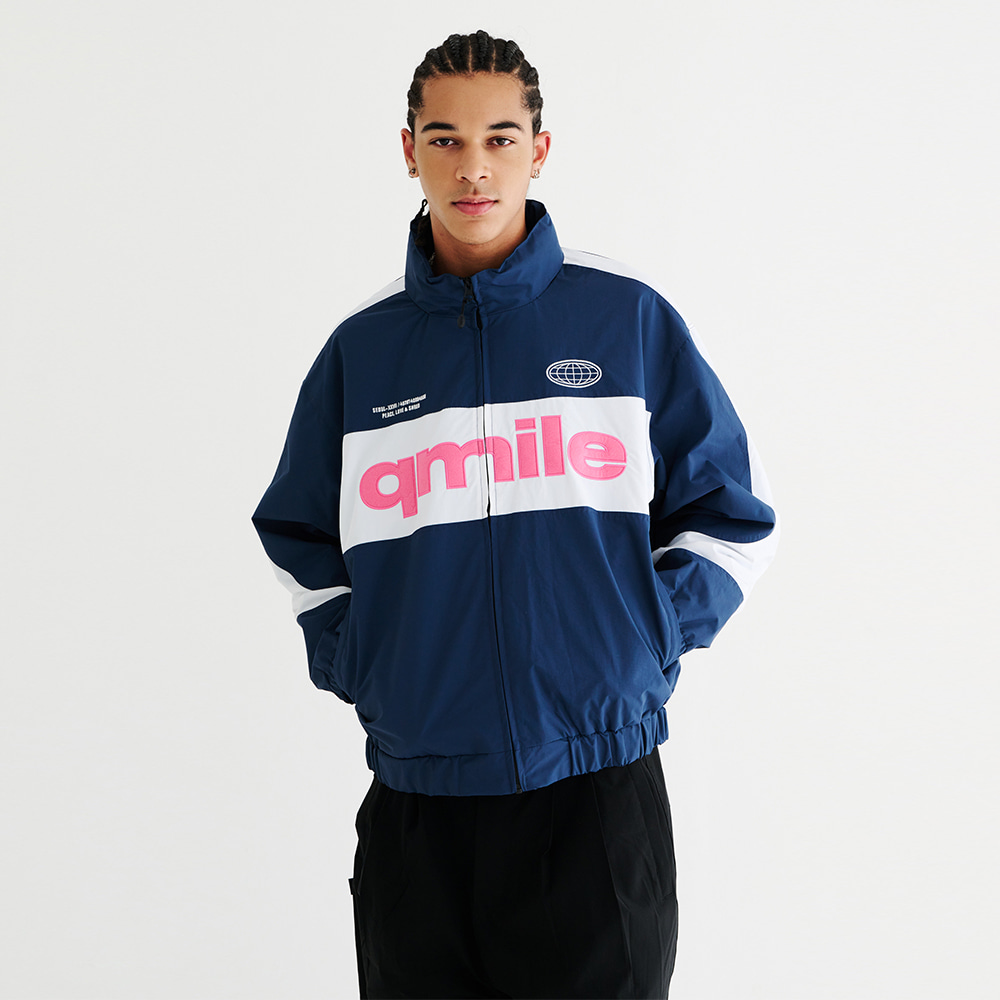 큐마일 2324 QMILE 251 TRACK JACKET NAVY 스노우 보드복 자켓