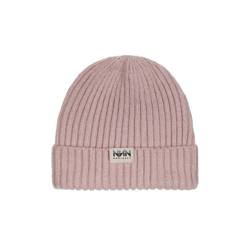 엔쓰리 엔쓰리 2223 NNN RIBBED BEANIE PINK 스노우보드 비니