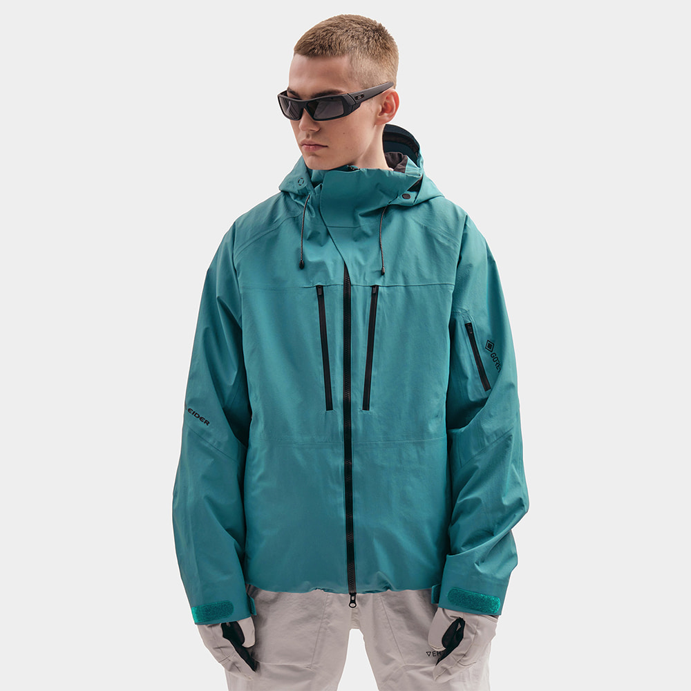 디미토 2324 DIMITO GORE-TEX (VTX X EIDER) 2L JACKET MARINE GREEN 스노우 보드복 자켓