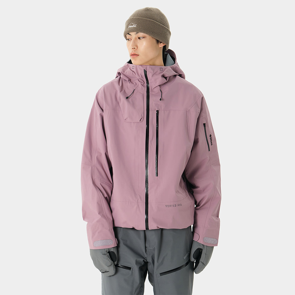 디미토 디미토 2324 DIMITO VTX 3L JACKET DUSTY PURPLE 스노우 보드복 자켓