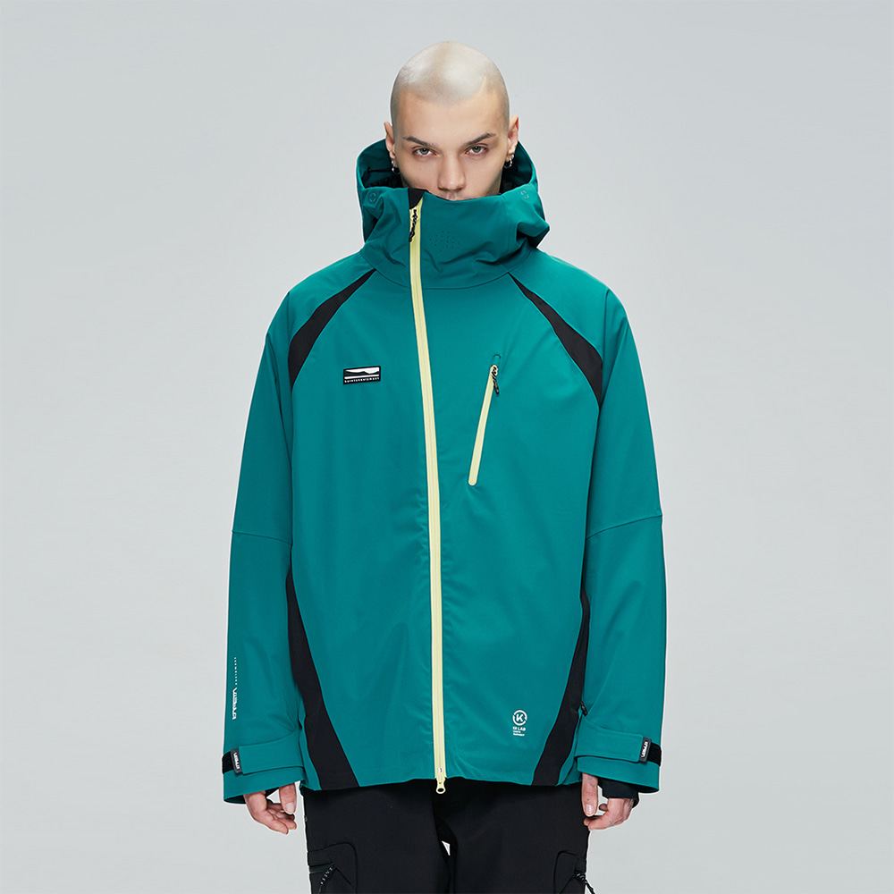 카레타 카레타 2324 KARETA FLASH JACKET DEEP GREEN 스노우 보드복 자켓