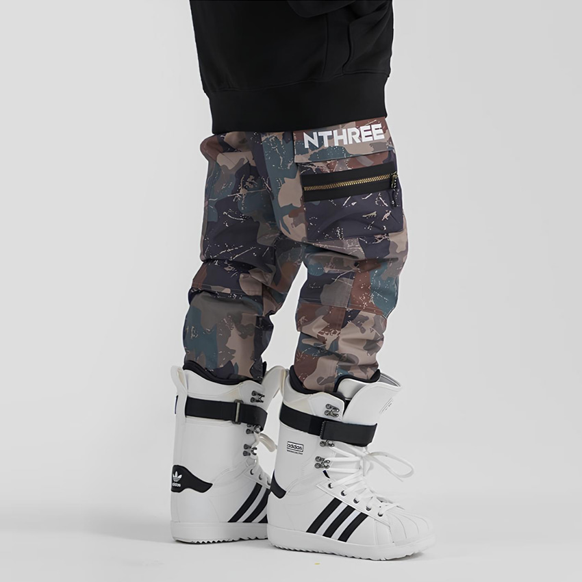 엔쓰리 엔쓰리 2223 NNN CAGO JOGGER PANTS CAMO 스노우 보드복 조거 팬츠