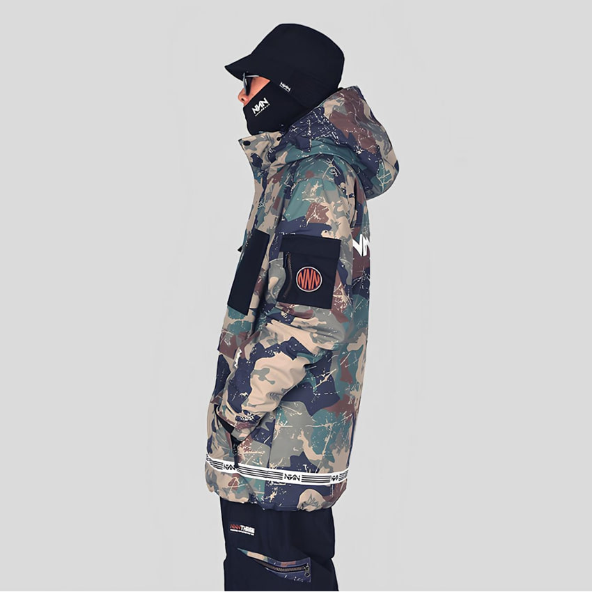 엔쓰리 엔쓰리 2223 NNN RADIANCE2 JACKET CAMO 스노우 보드복 자켓