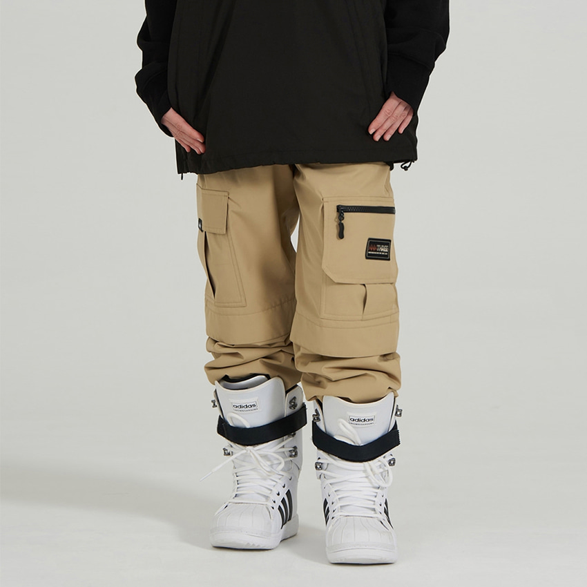 엔쓰리 엔쓰리 2324 NNN MOT33 CAGO STANDARD PANTS BEIGE 스노우 보드복 팬츠