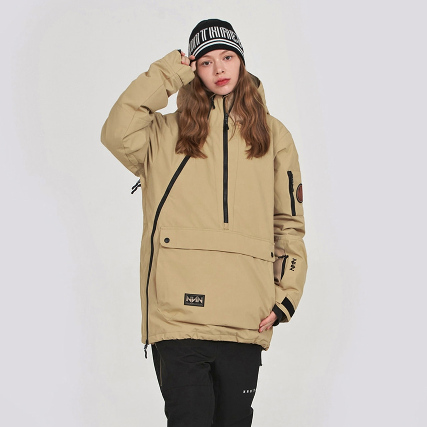 엔쓰리 엔쓰리 2324 NNN ALLURE JACKET BEIGE 스노우 보드복 자켓