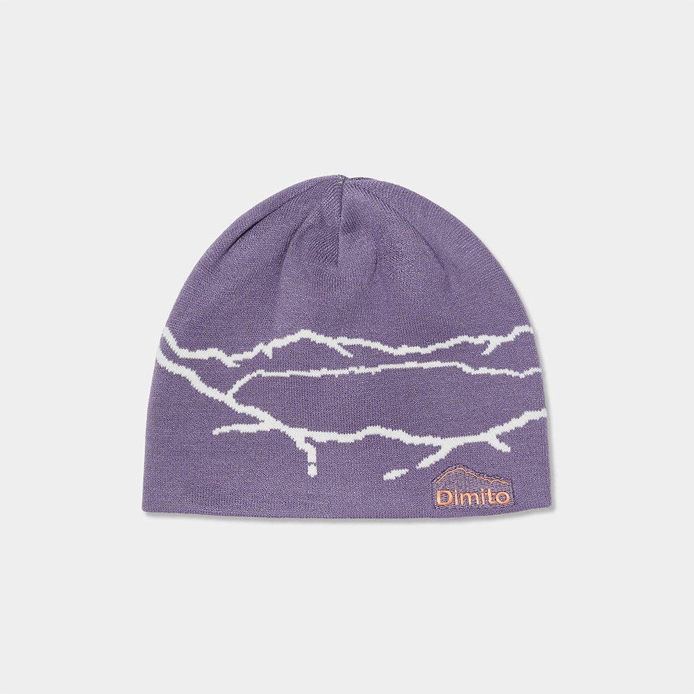 디미토 디미토 2324 DIMITO MT LINE BEANIE PURPLE ASH 스노우보드 비니