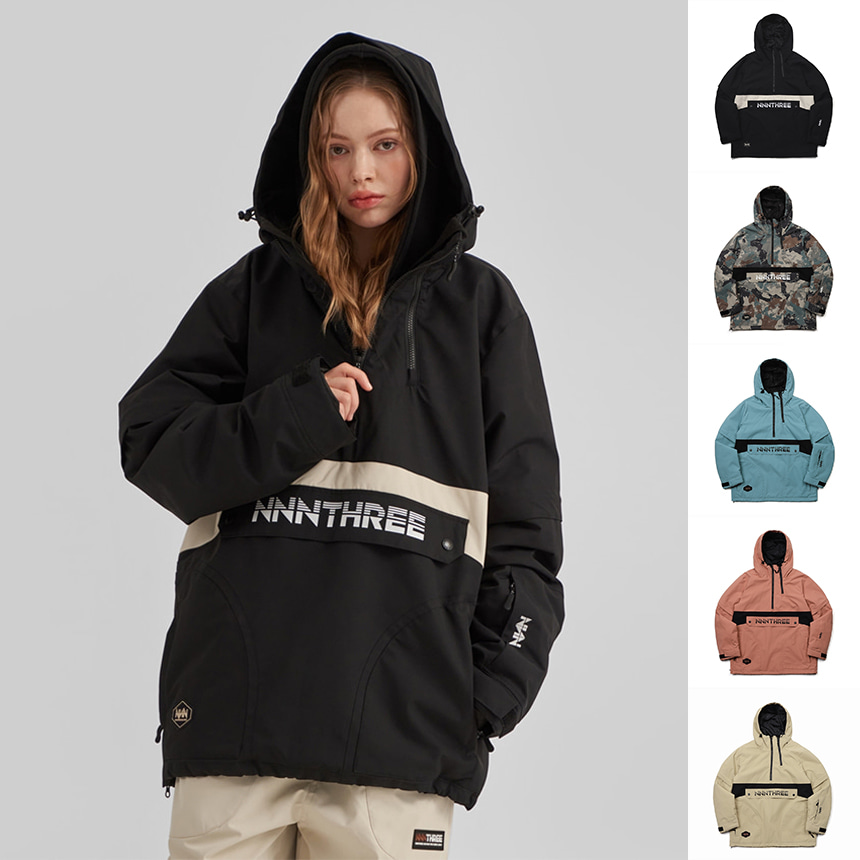 엔쓰리 2223 NNN NT22 ANORAK JACKET 스노우 보드복 아노락 자켓