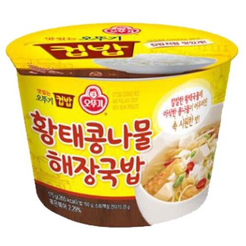 오뚜기 컵밥 황태콩나물해장국밥(301.5g/12EA)_N7707430