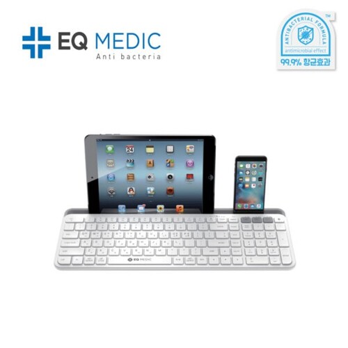 EQ medic SANITIZE BK3 화이트 무선/블루투스키보드_N1594060