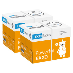 엑소 큐트베어 A4 복사용지(A4용지) 75g 2BOX(4000매)