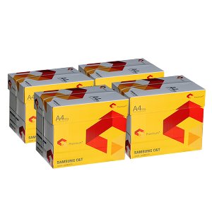 삼성 A4 복사용지(A4용지) 80g 2500매 4BOX