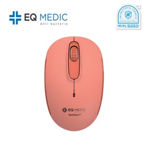 EQ medic SANITIZE WM7 오렌지 항균무선 마우스_N1593570