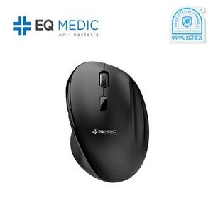 EQ medic SANITIZE WM5 블랙 항균무선 버티컬마우스_N1593650