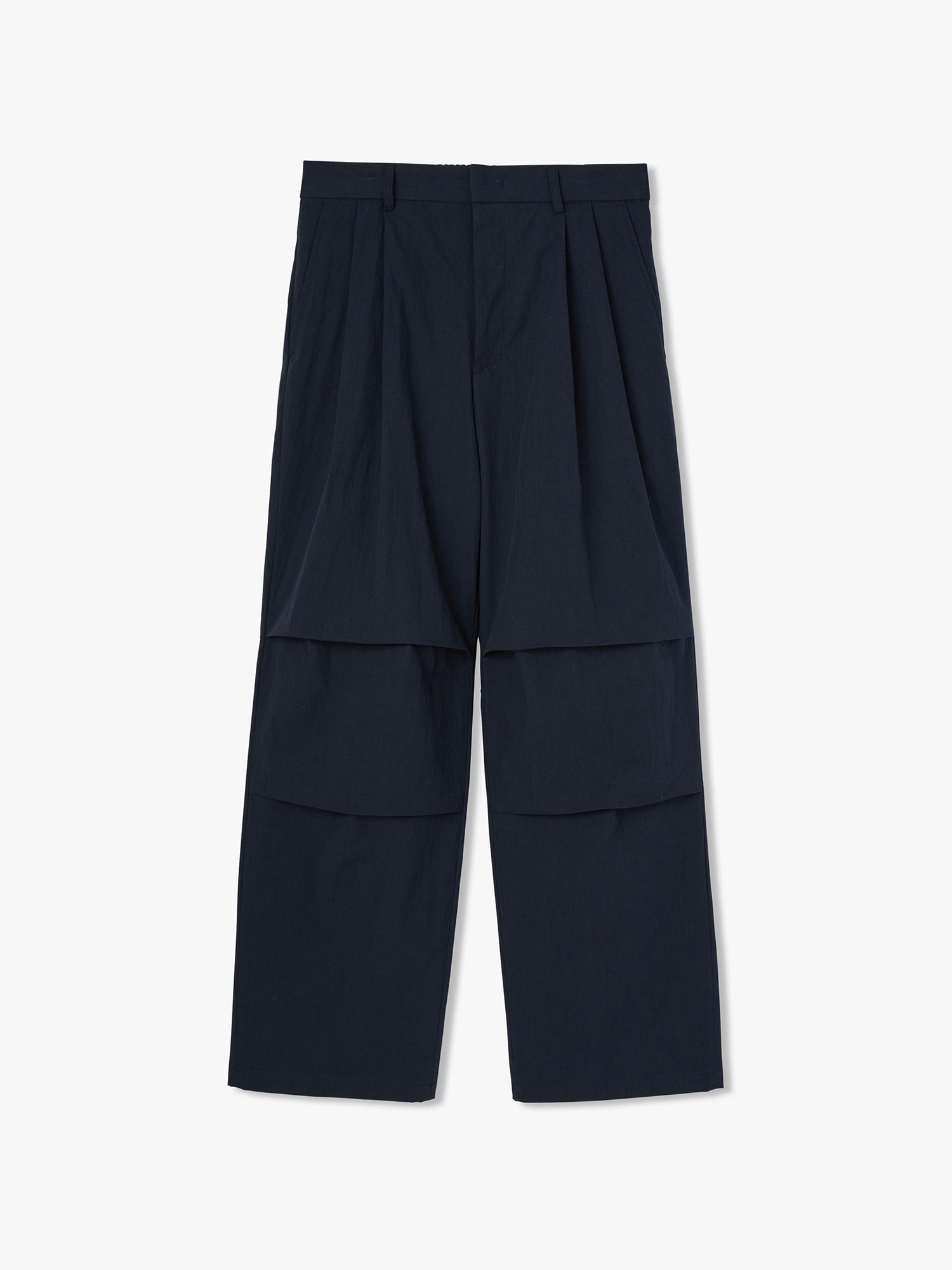 Air Parachute Semi Wide Pants (Dark Navy)