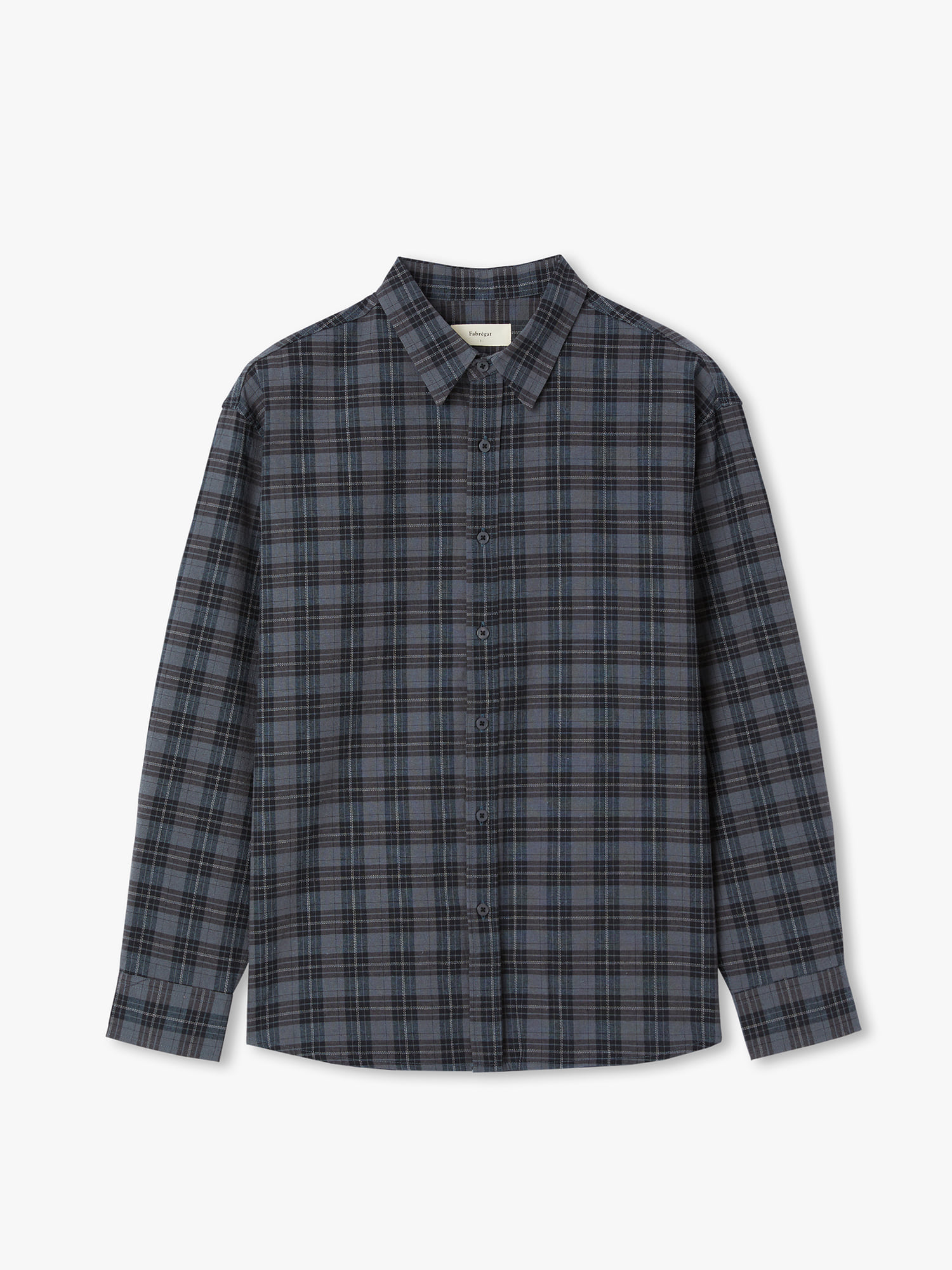 Orca Check Shirt (Deep Blue)