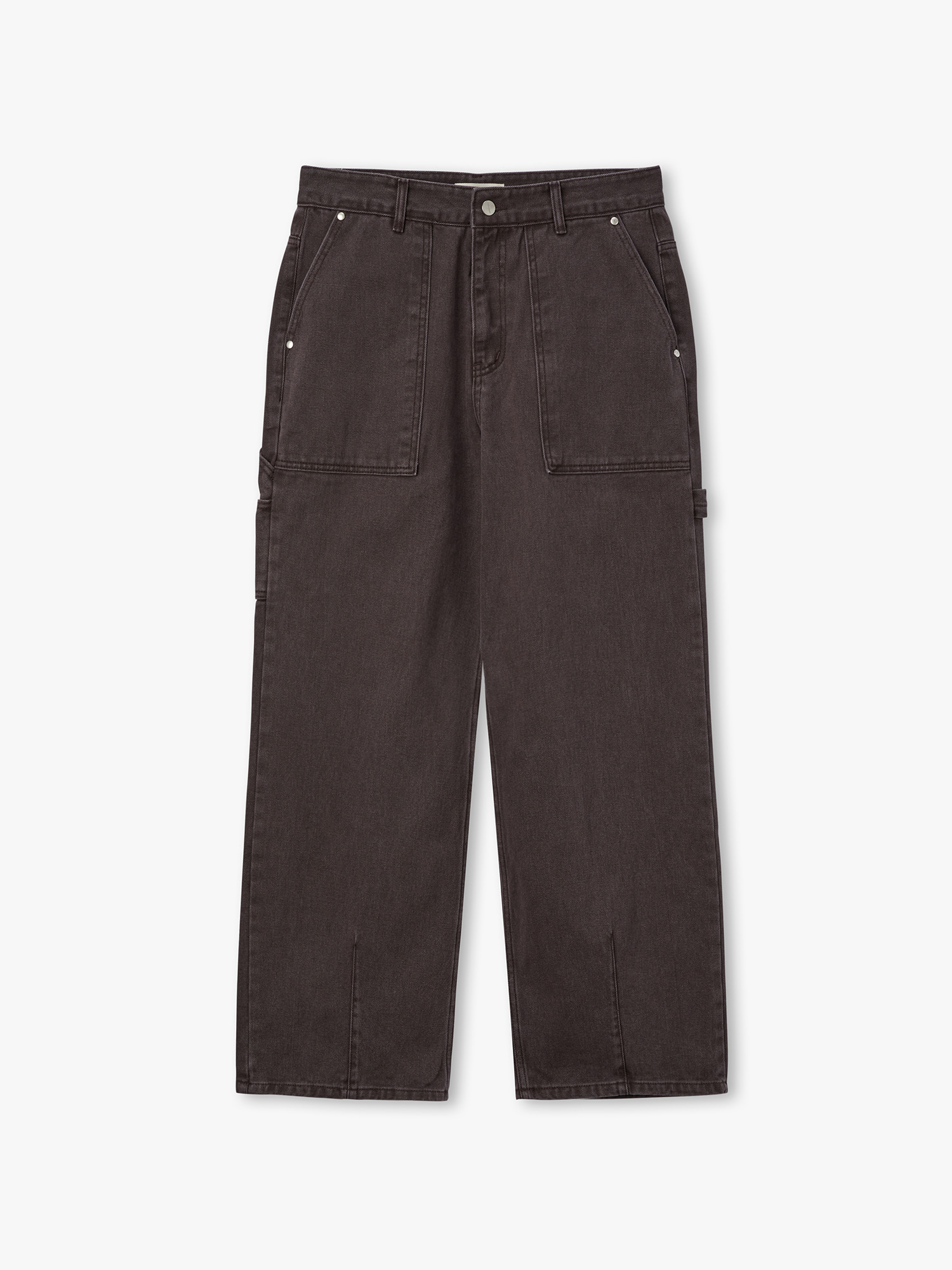 Low PigDying Carpenter Pants (Deep Purple)