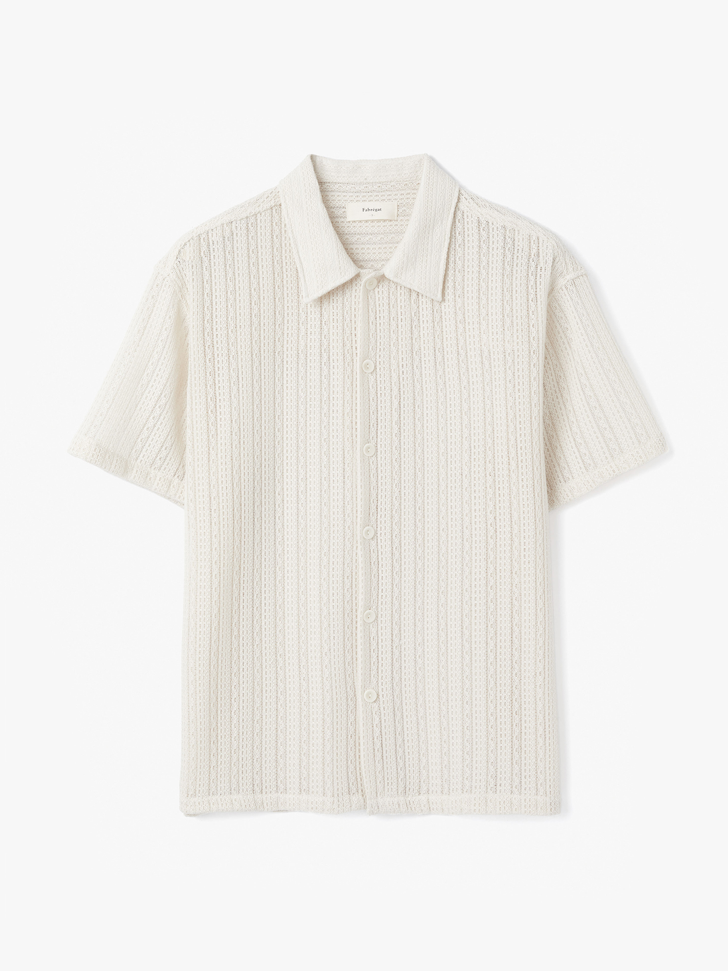 Crua Crochet Half Shirts (Ivory)