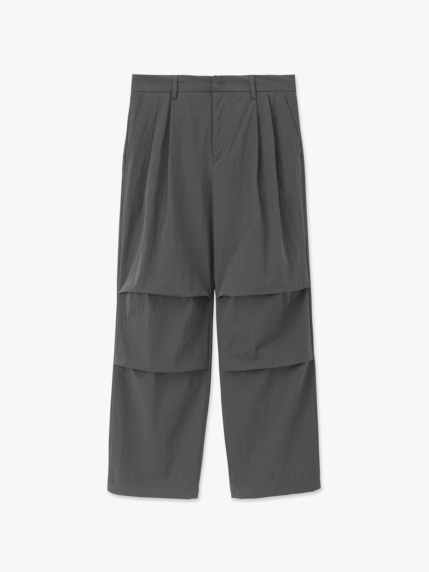 Air Parachute Semi Wide Pants (Charcoal)