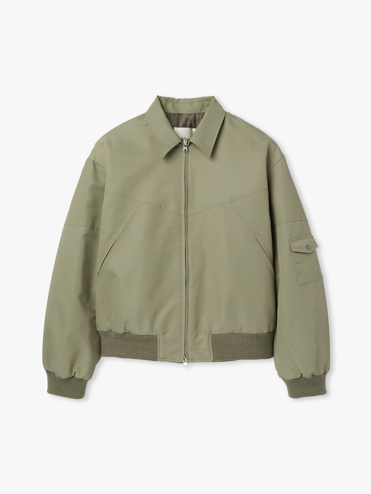 Romeo Nylon Bomber Jacket (Olive)