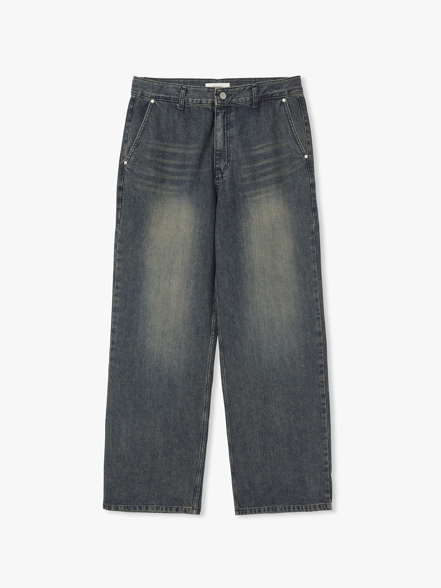 Cairo Oil Denim Pants (Oak Blue)