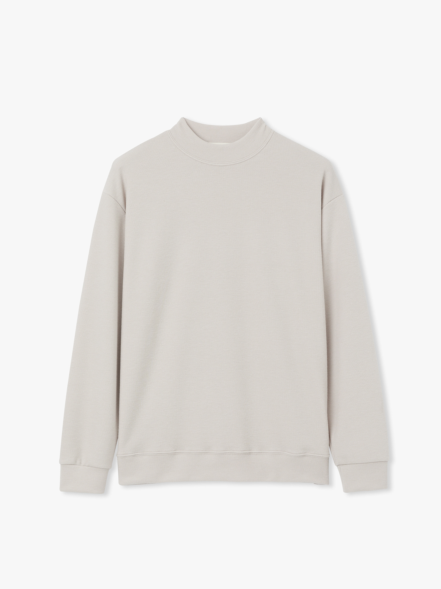 Mellow Half Mock Neck Knit (Beige)