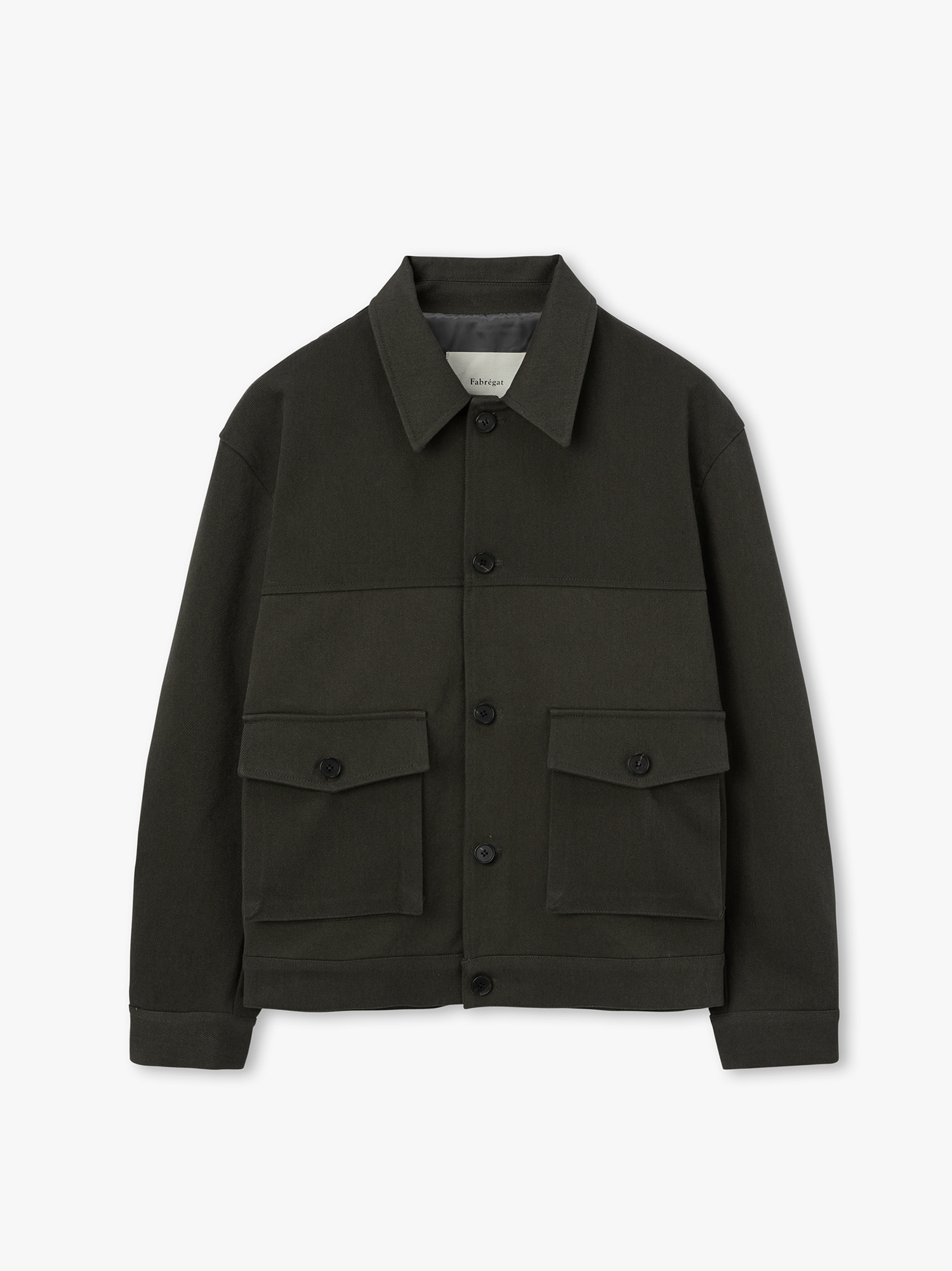 Barena Pocket Chino Jacket (Dark Sage)