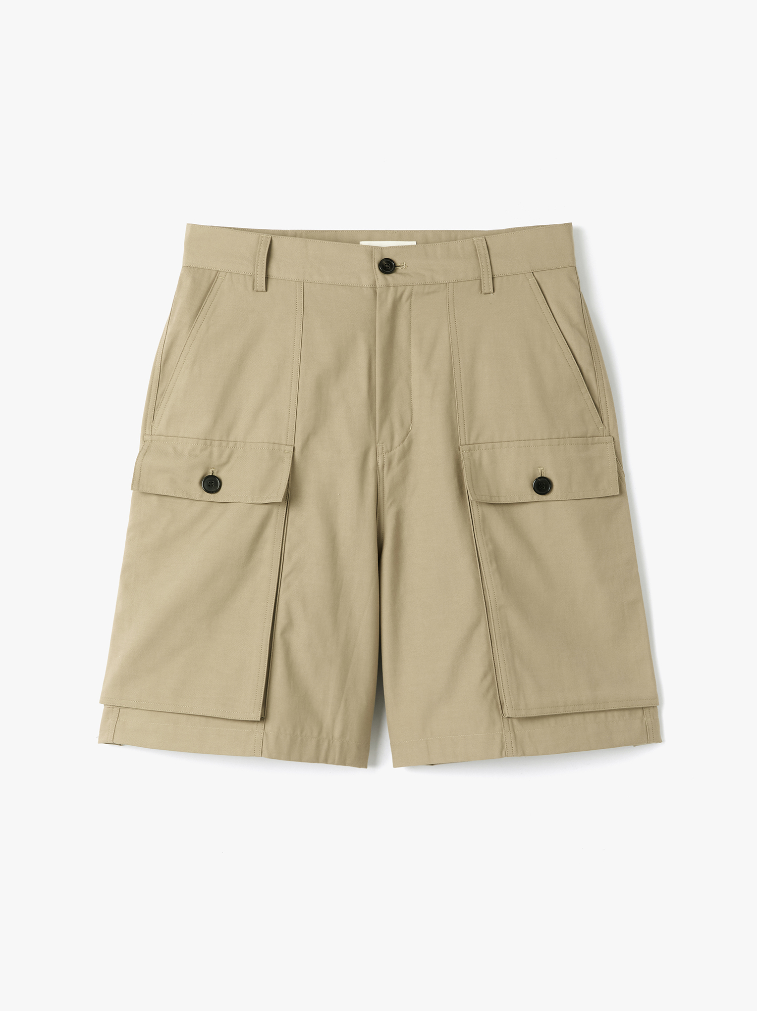 Chino Cargo Bermuda Pants (Old Beige)