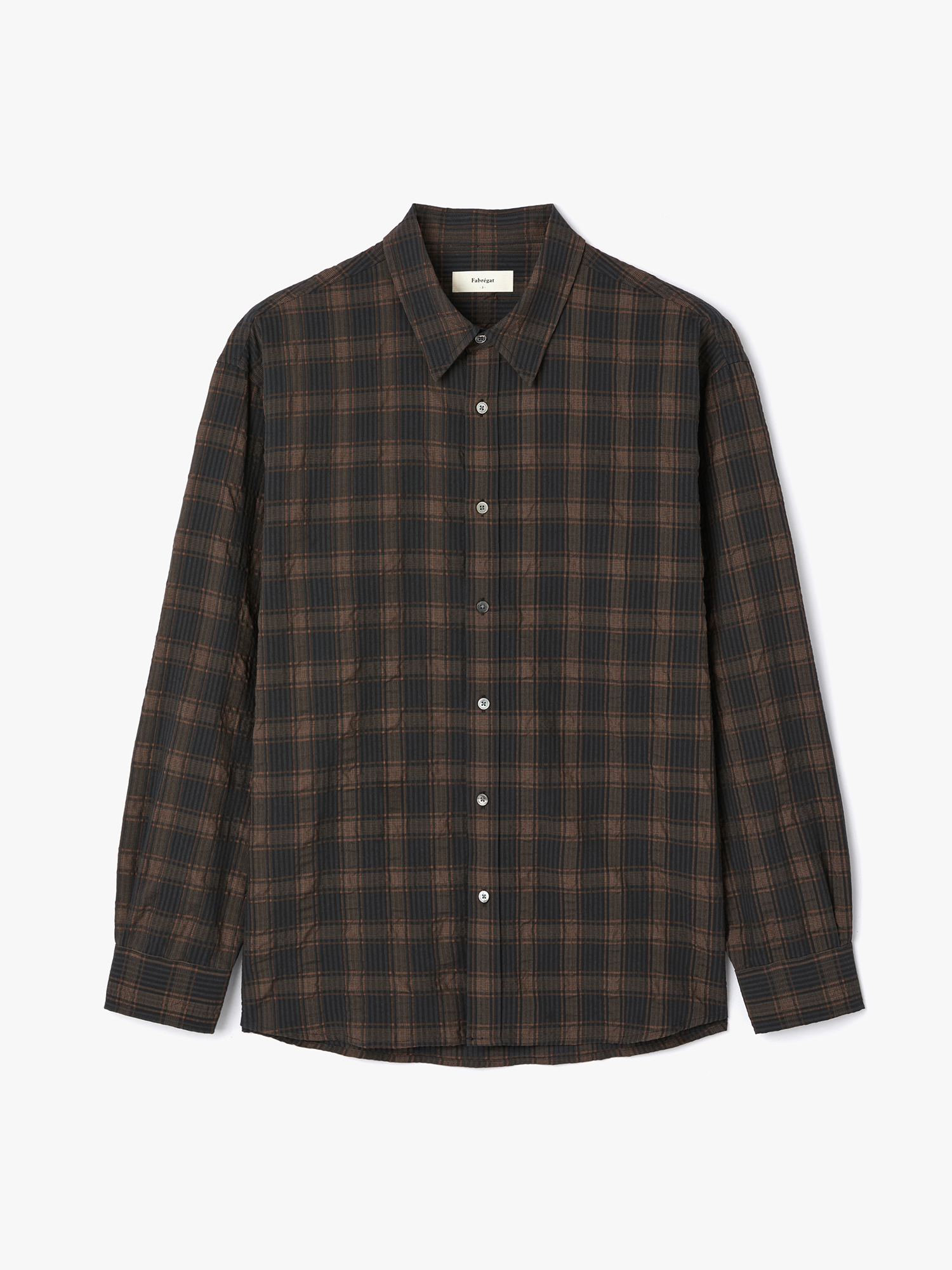 Freesia Check Shirts (Charcoal)