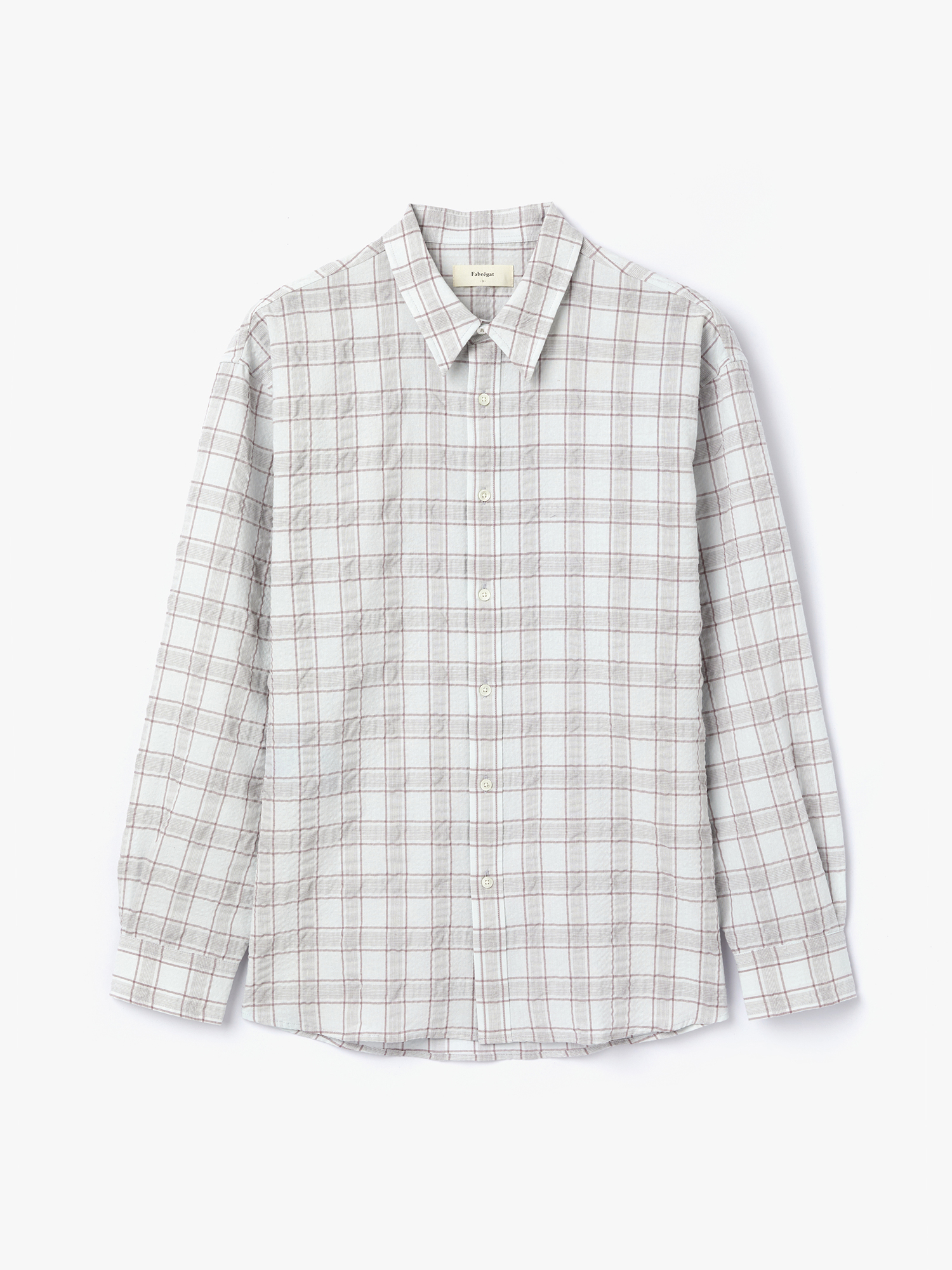 Freesia Check Shirts (White)