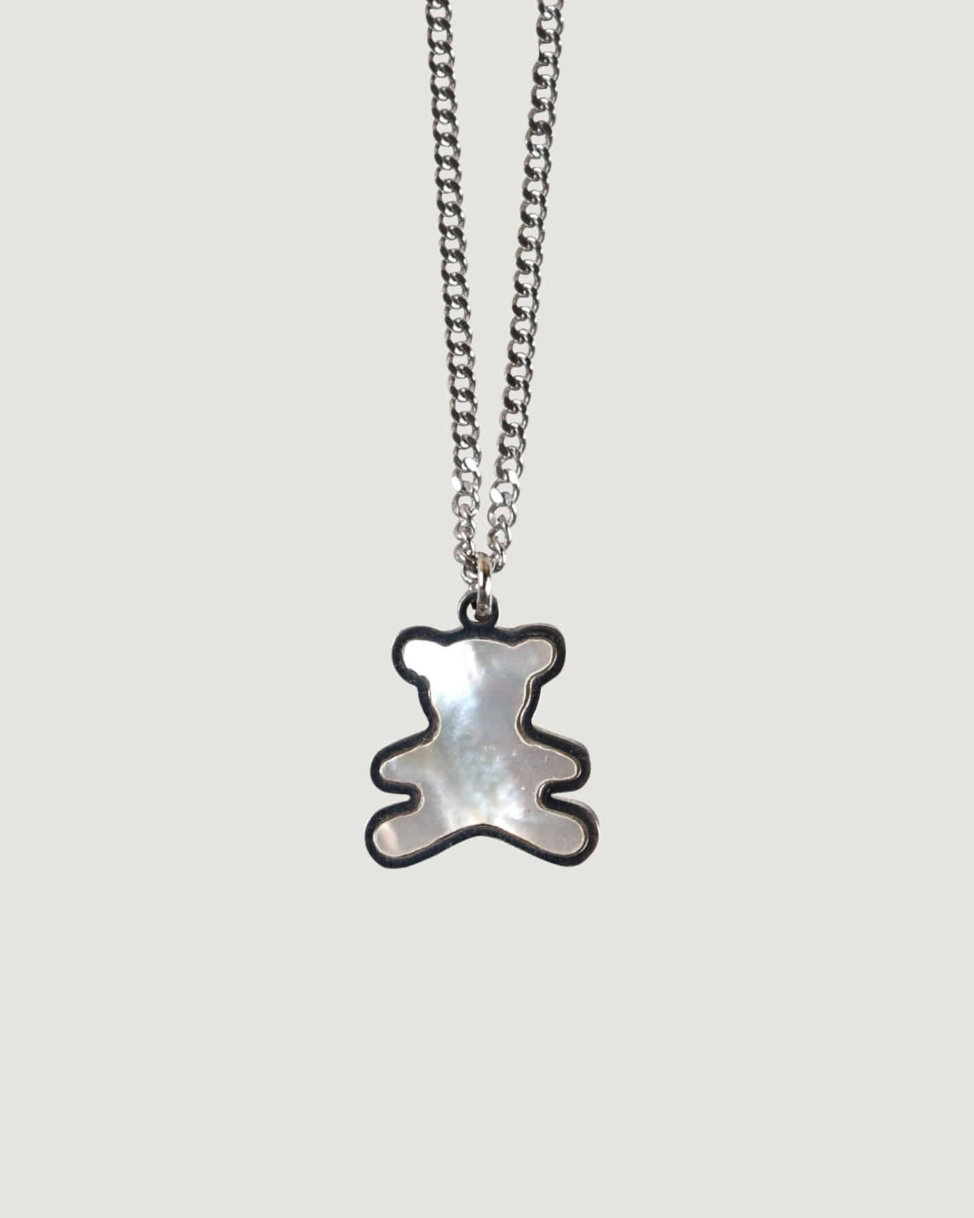 PEARL BEAR NECKLACE