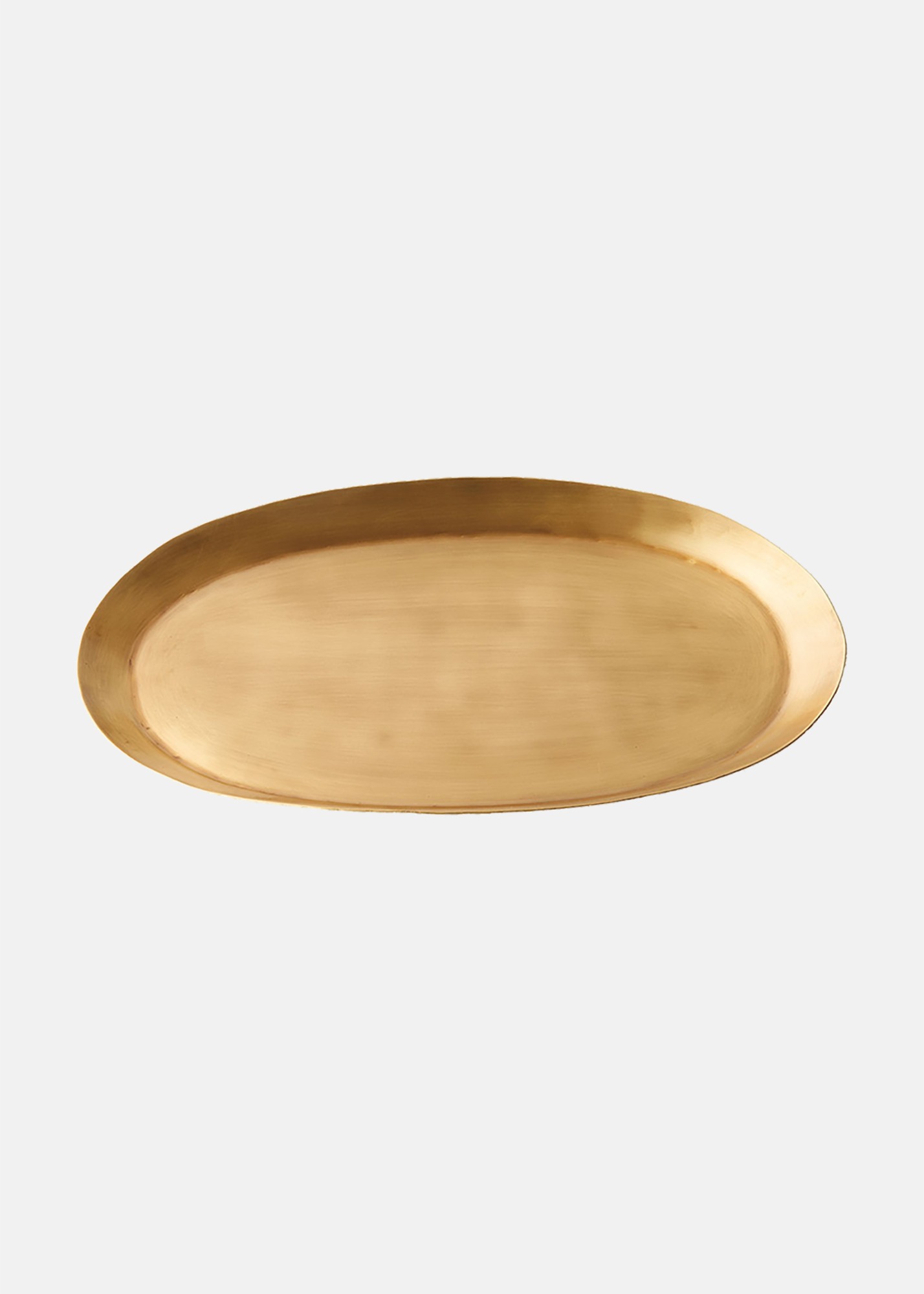 Brass Tray Oval Medium