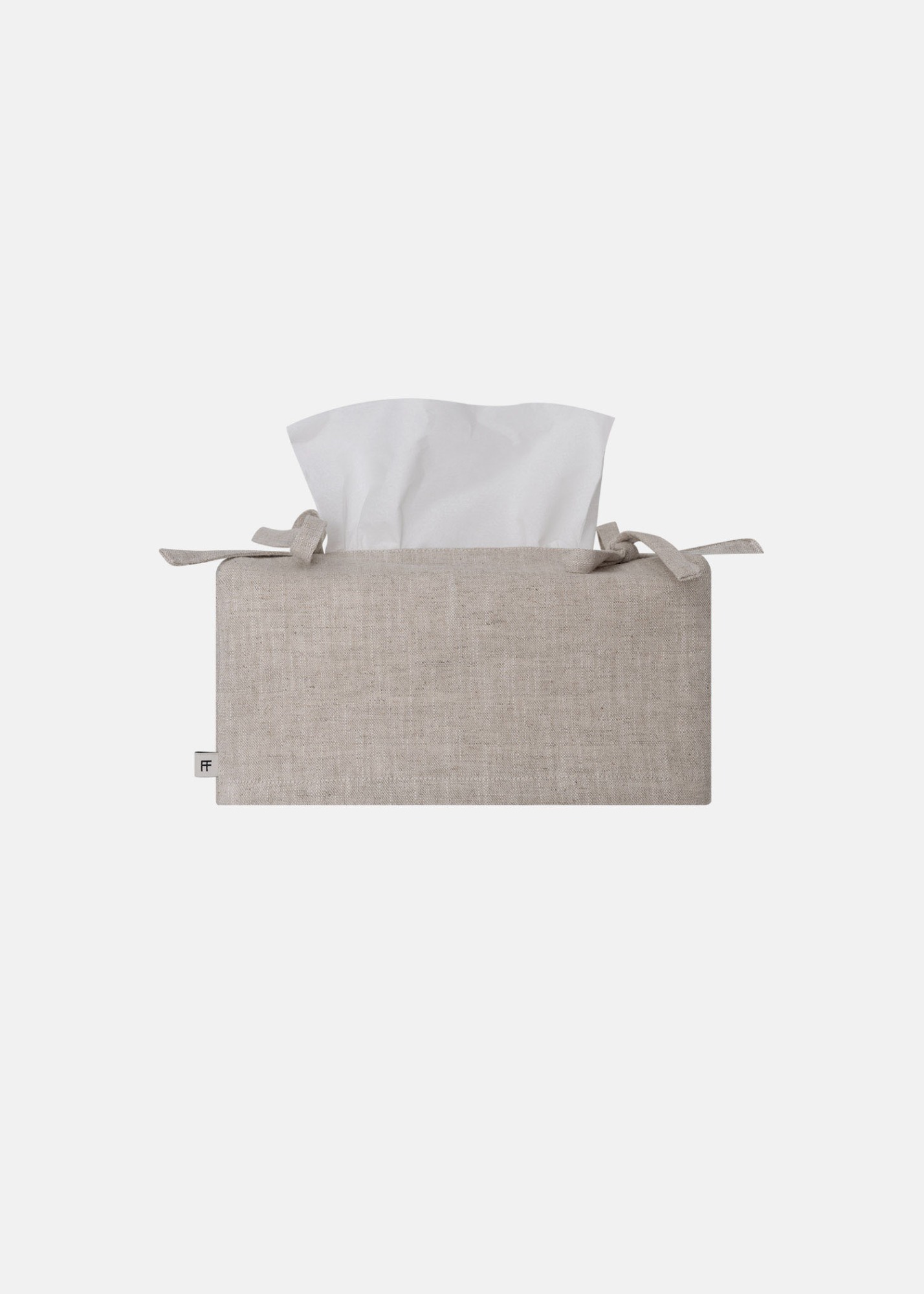 Linen Tissue Cover Beige