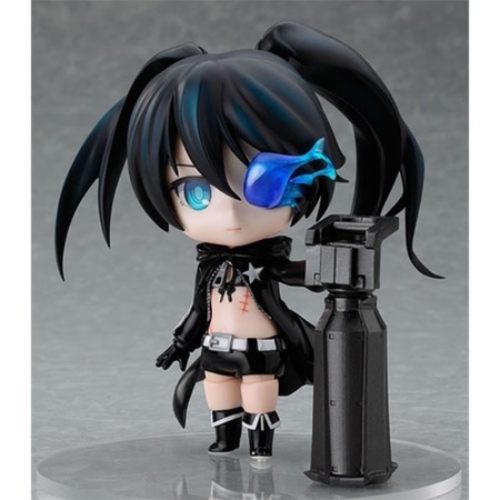 [중고][BLACK★ROCK SHOOTER] 넨도로이드 No.106 블랙 록 슈터(교체 파츠 끈적임 있음, DVD 미개봉)