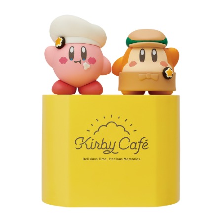 [신품][별의 커비] 제일복권 별의 커비 Kirby Cafe A상 Kirby Cafe 멀티 스탠드 피규어