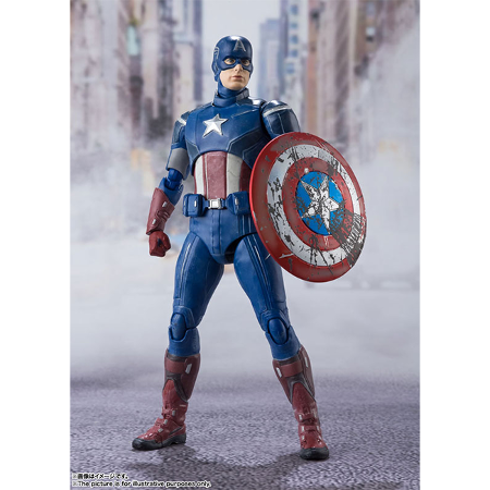 [중고][어벤져스] S.H.Figuarts 캡틴 아메리카(AVENGERS ASSEMBLE) EDITION