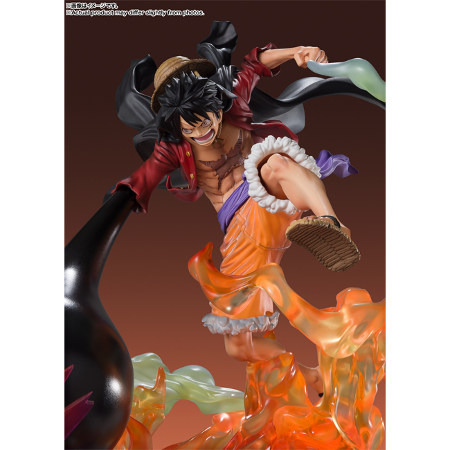 [신품][원피스] Figuarts ZERO [EXTRA BATTLE SPECTACLE] 몽키 D. 루피 -레드 로크-