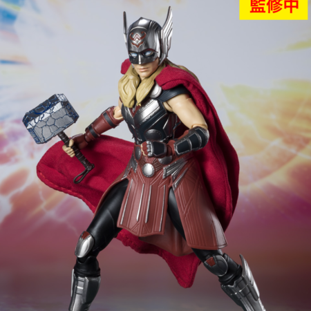 [중고][토르: 러브 앤 썬더] S.H.Figuarts 마이티 토르(토르: 러브 앤 썬더)(오른팔 이염)