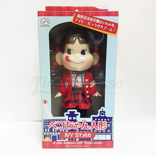 [입고완료] 후지야 페코짱 인형 2012년 Peko’s Doll 아이비 스타일 IVY Style (세븐 일레븐 한정) 레드 가디건 Ver.