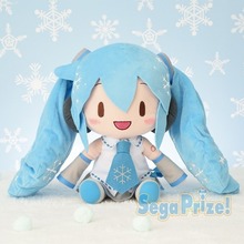 [입고완료][세가][보컬로이드] 하츠네 미쿠 SP 스페셜 푹신푹신 인형 SNOW MIKU 2010