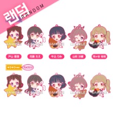 [입고완료][뱅드림 걸즈 밴드 파티!] 무귯토 러버 스트랩 Poppin Party 단품 (랜덤)