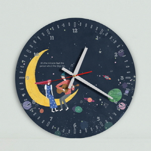 인테리어벽시계(gm-im488)-달이뜬밤에_인테리어벽시계