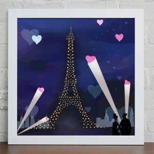 인테리어소품(gm-iy101)-낭만 파리 에펠탑로맨스