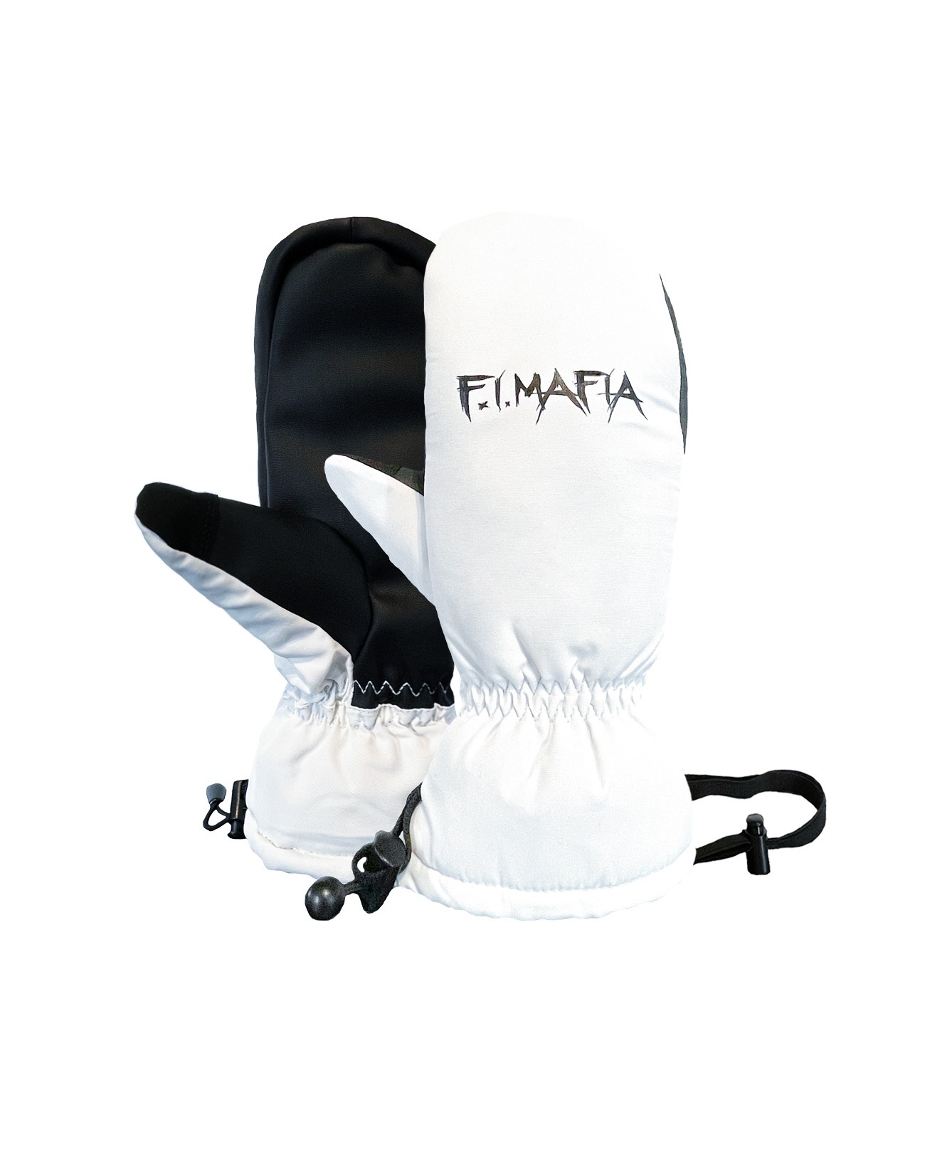 CLASSIC MITTENS WHITE, F.I.MAFIA, FIMAFIA, SNOWBOARD, 스노우보드