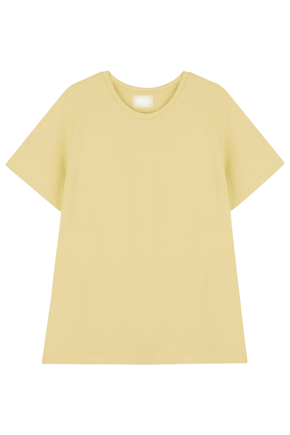 반팔 티셔츠 옐로우 색상 이미지-S2L2