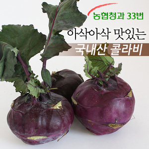 [농협청과33번] 국내산 콜라비 5kg (5-10개)