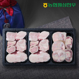 [농협횡성한우] 사골 700g x 2팩+우족 700g