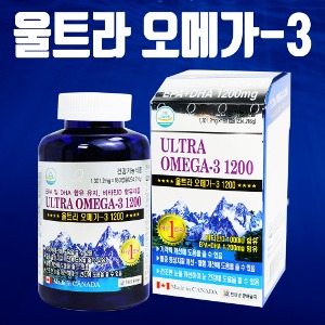 ULTRA OMEGA-3 울트라 오메가-3 1200  1,301.12mgX180캡슐