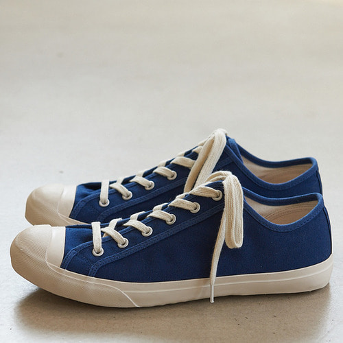 세컨더리 벌커나이즈 캔버스 (SECONDARY Vulcanized Canvas Shoe (MARINE)) [BVN2075]